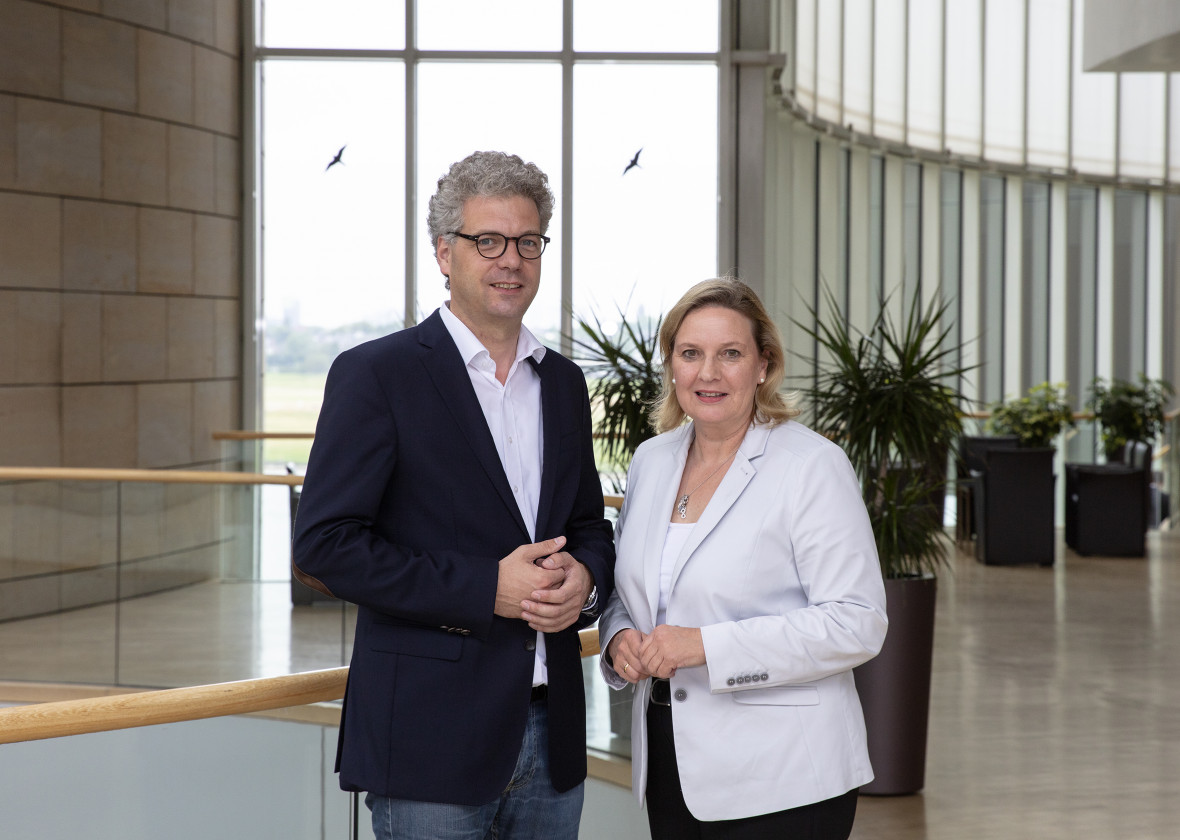 Die beiden CDU-Landtagsabgeordneten: Simone Wendland und Stefan Nacke 