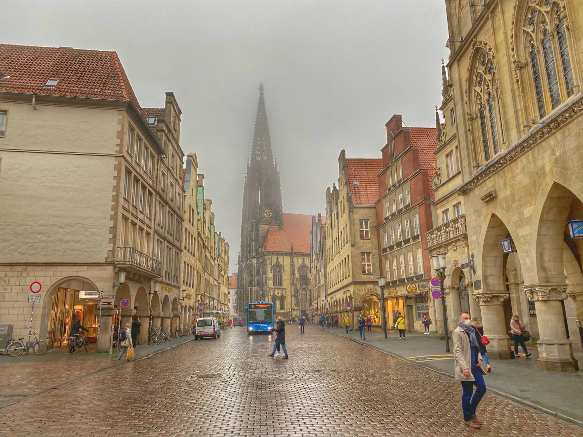 Die trüben Aussichten für Münsters Einzelhandel würde ein Konsumstreik, wie von Greenpeace gefordert, nur noch verstärken Foto: CDU