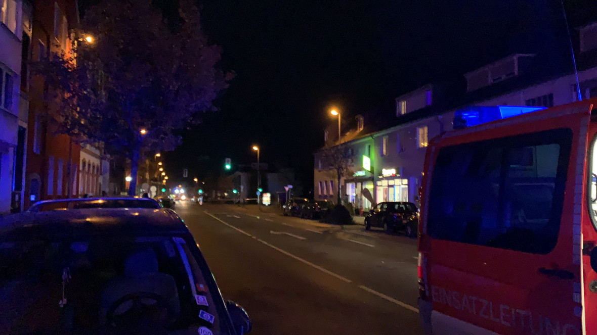 Dieses Foto vom Großeinsatz im Kreuzviertel veröffentlichte die Feuerwehr Münster bei Twitter