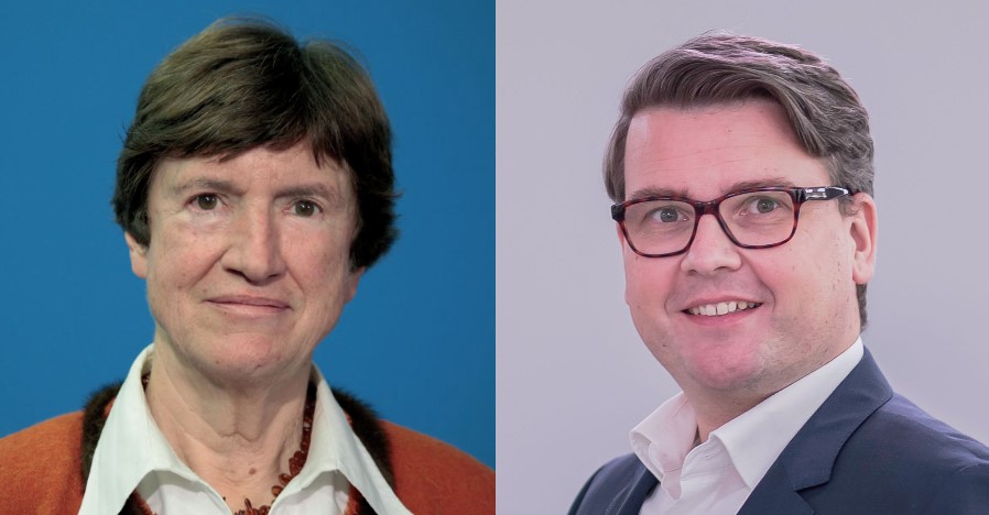 Dr. Gabriele Peus-Bispinck und Tobias Jainta mahnen die Verwaltung zur Eile in Sachen Luca-App Foto: CDU