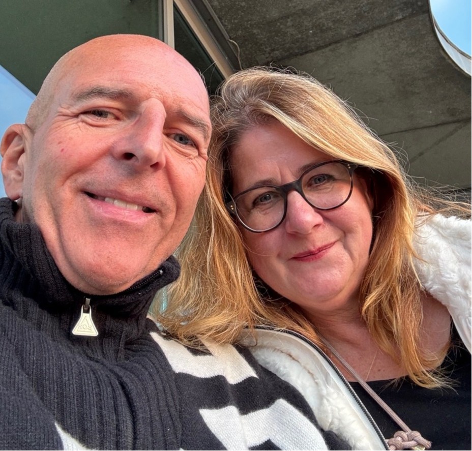 Oberbrgermeister schafft man nicht allein  Dr. Georg Lunemann und Ehefrau Claudia Miklis.